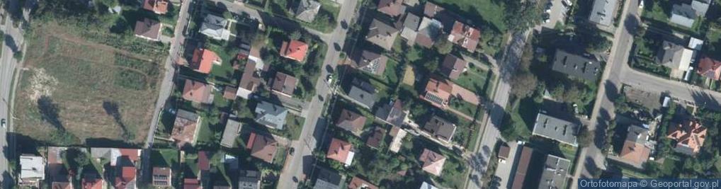 Zdjęcie satelitarne Dobrzańskiego-Hubala Henryka, mjr. ul.