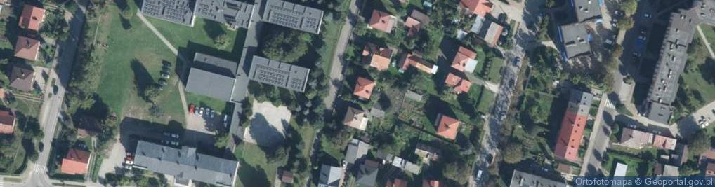 Zdjęcie satelitarne Dobrzańskiego-Hubala Henryka, mjr. ul.