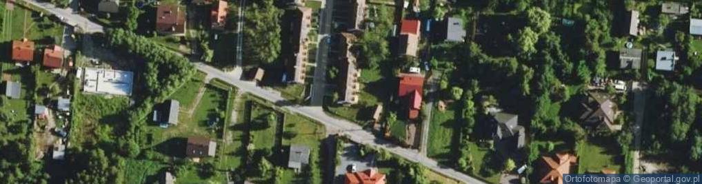 Zdjęcie satelitarne Do Lasu ul.