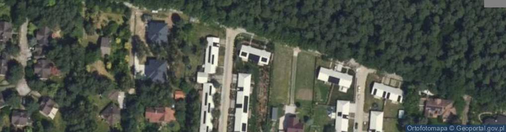 Zdjęcie satelitarne Do Lasu ul.