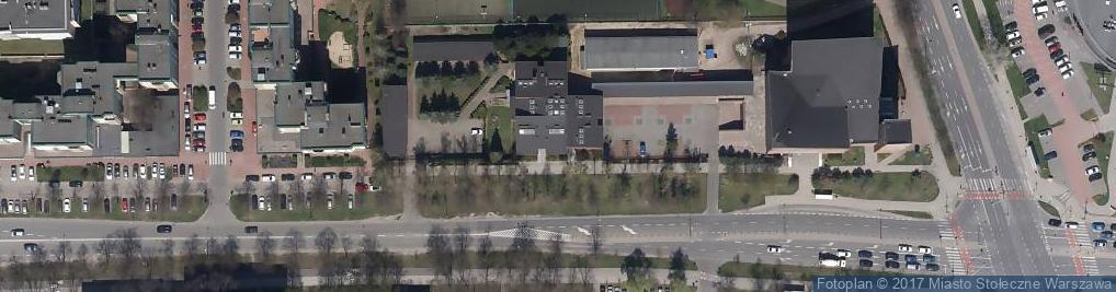 Zdjęcie satelitarne Domaniewska ul.