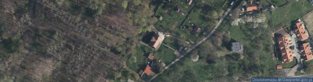 Zdjęcie satelitarne Dobczycka ul.