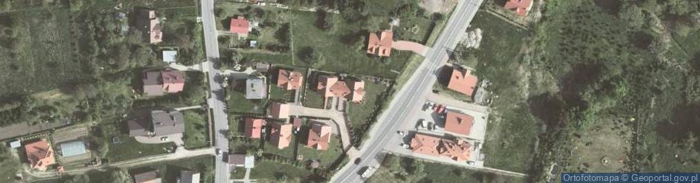 Zdjęcie satelitarne Dobczycka ul.