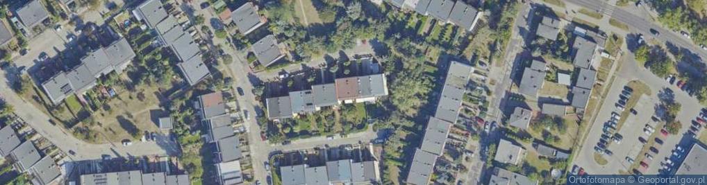 Zdjęcie satelitarne Dobrzańskiego-Hubala Henryka, mjr. ul.