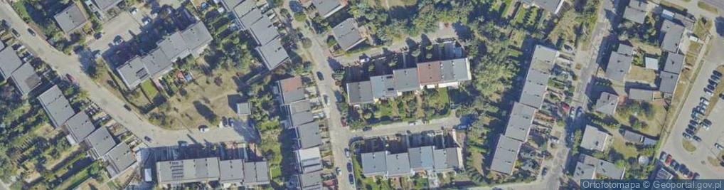 Zdjęcie satelitarne Dobrzańskiego-Hubala Henryka, mjr. ul.