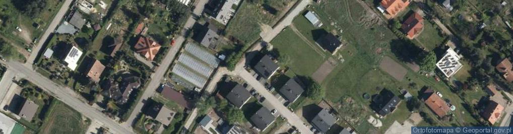 Zdjęcie satelitarne Domanowicka ul.