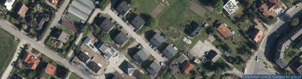 Zdjęcie satelitarne Domanowicka ul.