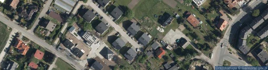 Zdjęcie satelitarne Domanowicka ul.