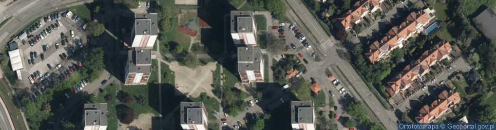 Zdjęcie satelitarne Dokerska ul.