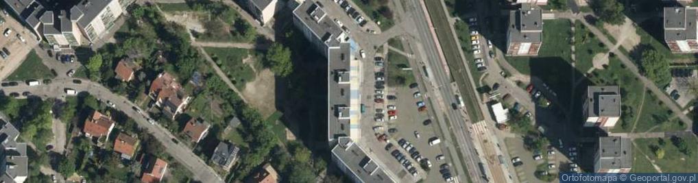 Zdjęcie satelitarne Dokerska ul.