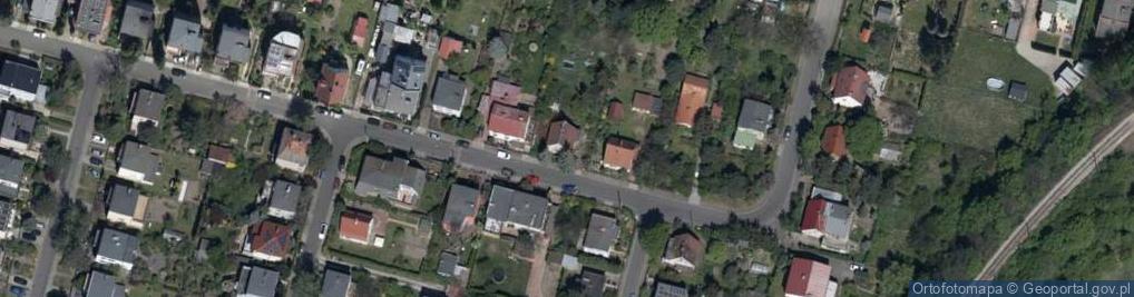 Zdjęcie satelitarne Domasławska ul.