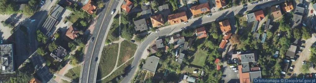 Zdjęcie satelitarne Dolina Zielona ul.