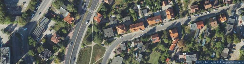 Zdjęcie satelitarne Dolina Zielona ul.