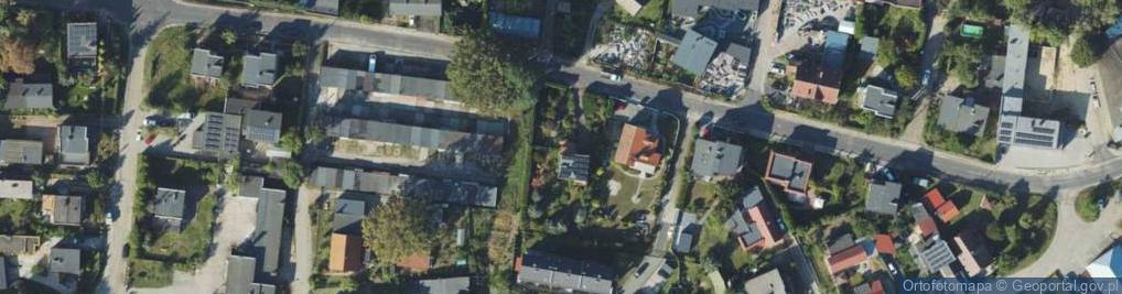 Zdjęcie satelitarne Dolina Zielona ul.