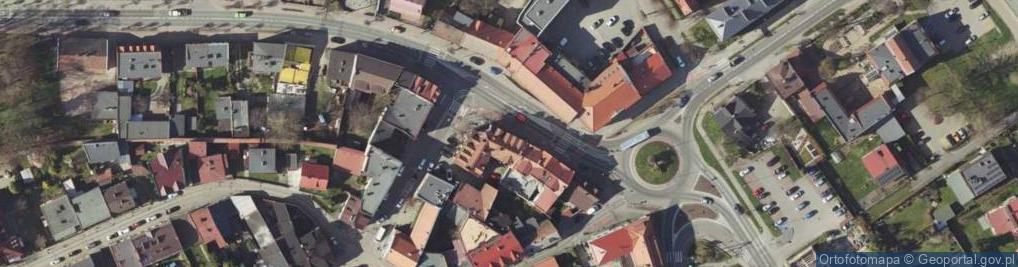 Zdjęcie satelitarne Dolne Przedmieście ul.