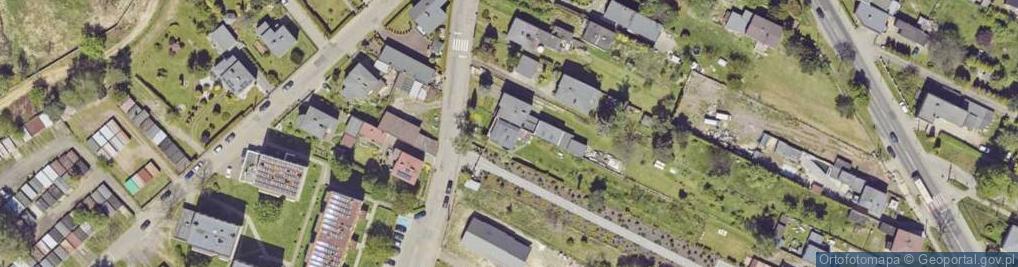 Zdjęcie satelitarne Drzewna ul.