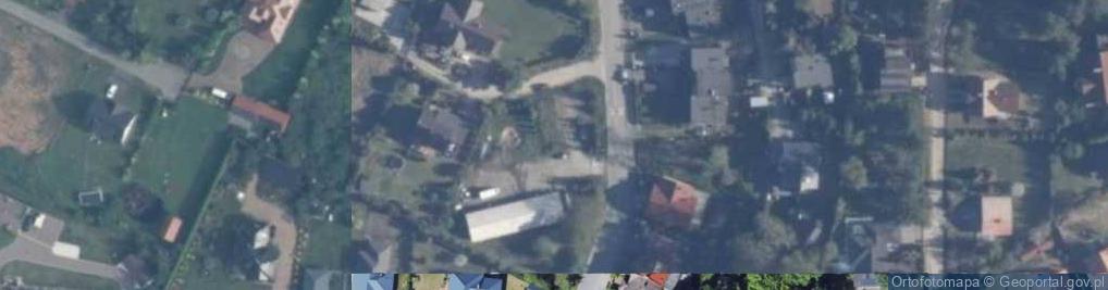 Zdjęcie satelitarne Droga pod Strzechę ul.