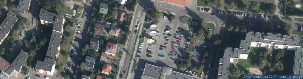 Zdjęcie satelitarne Droga Męczenników ul.
