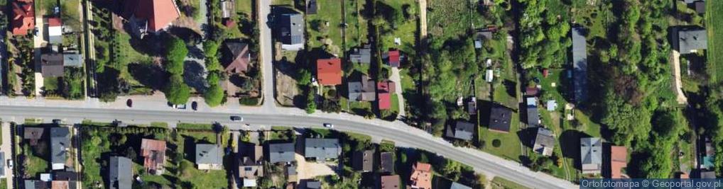 Zdjęcie satelitarne Drzewna ul.