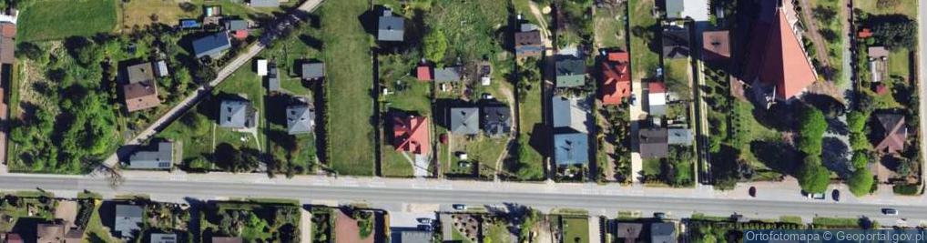 Zdjęcie satelitarne Drzewna ul.