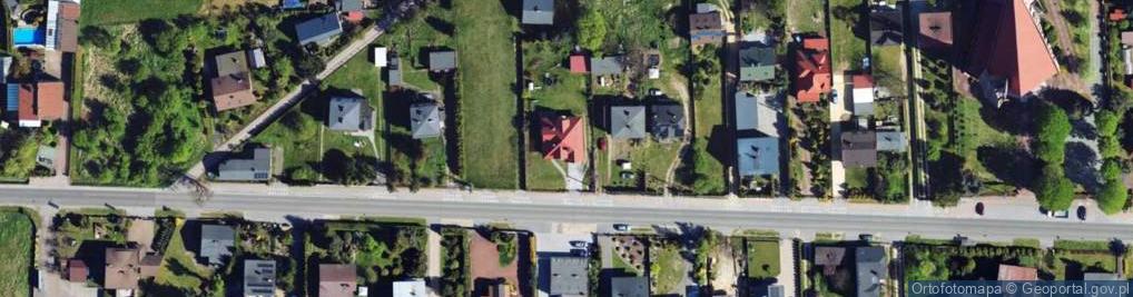 Zdjęcie satelitarne Drzewna ul.