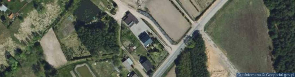 Zdjęcie satelitarne Draby ul.