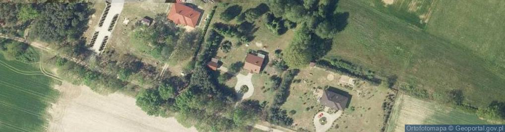 Zdjęcie satelitarne Drągów ul.