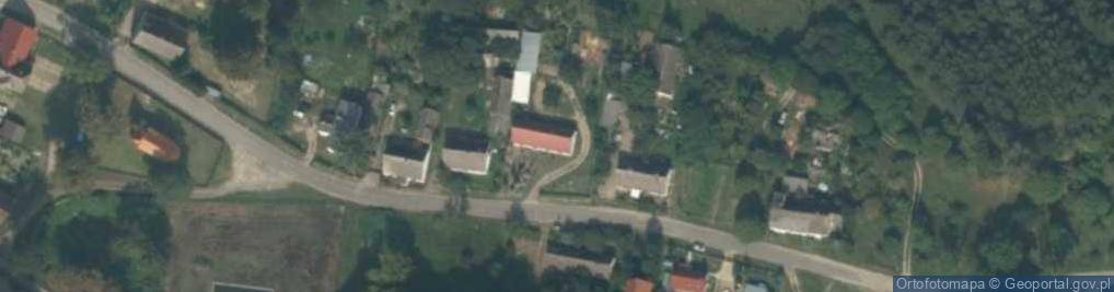 Zdjęcie satelitarne Drawień ul.
