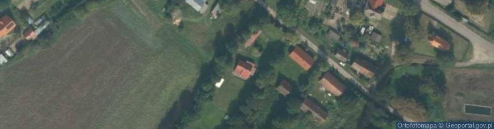 Zdjęcie satelitarne Drawień ul.
