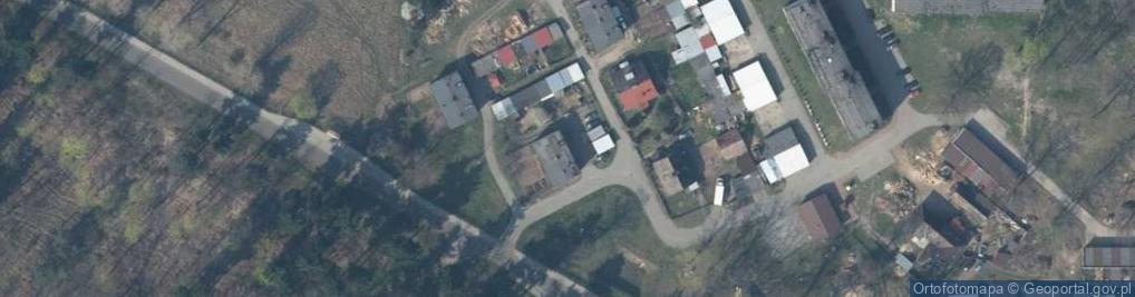 Zdjęcie satelitarne Drzeniów ul.