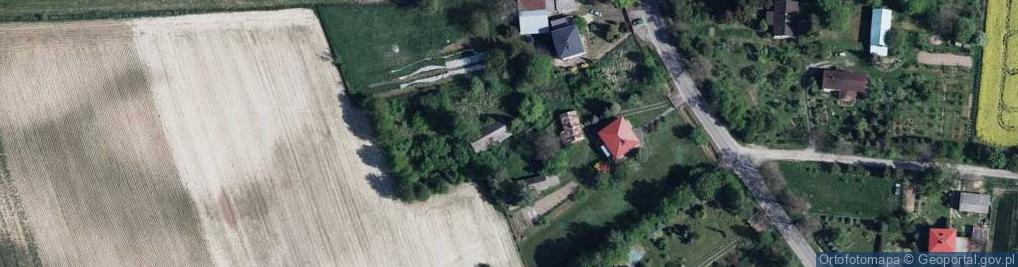 Zdjęcie satelitarne Drzewce-Kolonia ul.