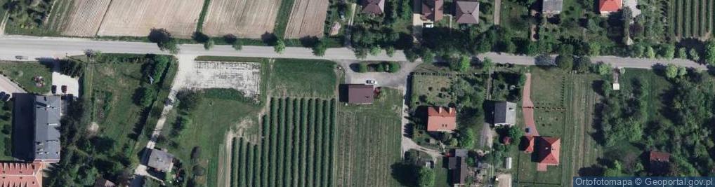 Zdjęcie satelitarne Drzewce-Kolonia ul.