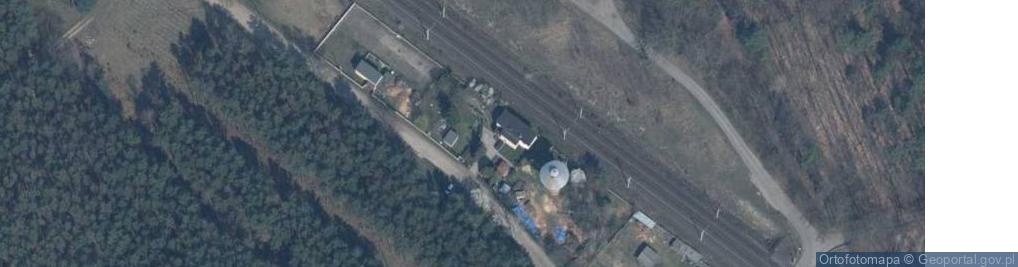 Zdjęcie satelitarne Drzewce Kolonia ul.