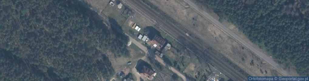 Zdjęcie satelitarne Drzewce Kolonia ul.