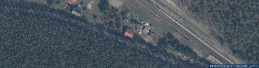 Zdjęcie satelitarne Drzewce Kolonia ul.