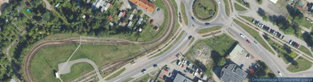 Zdjęcie satelitarne Druska ul.