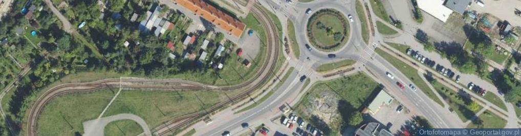 Zdjęcie satelitarne Druska ul.