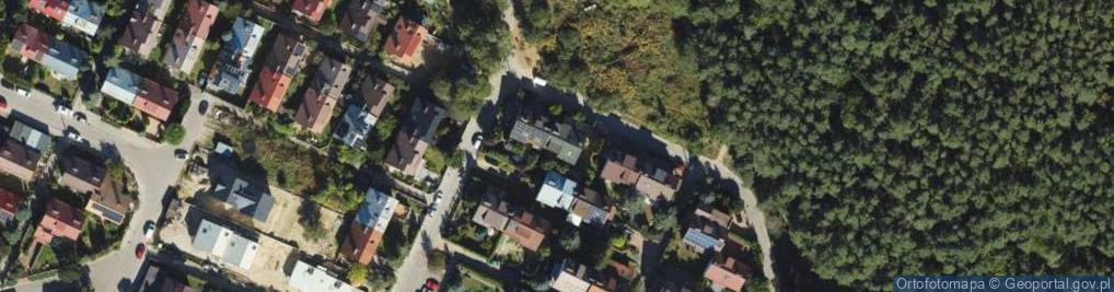 Zdjęcie satelitarne Drużyn Strzeleckich ul.