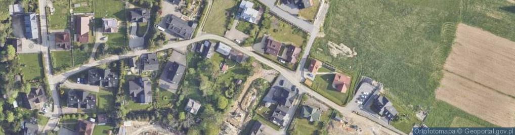Zdjęcie satelitarne Droga na Wierch ul.