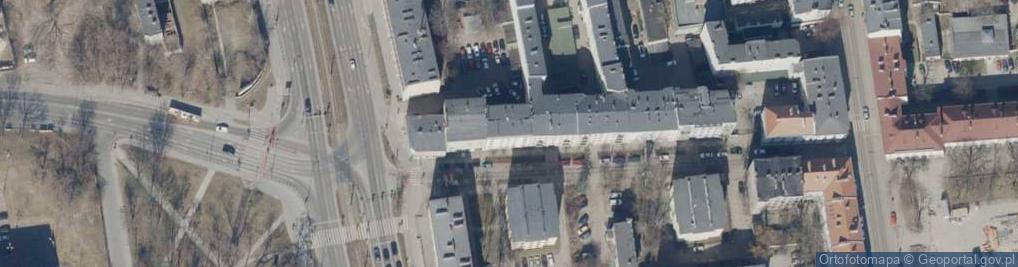 Zdjęcie satelitarne Drewnowska ul.
