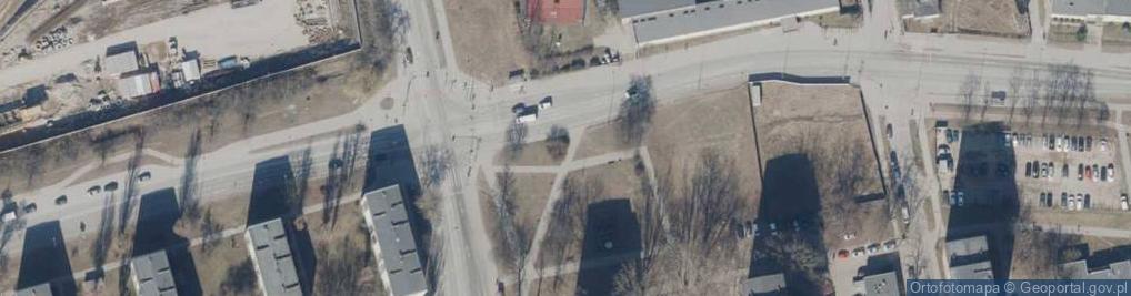 Zdjęcie satelitarne Drewnowska ul.