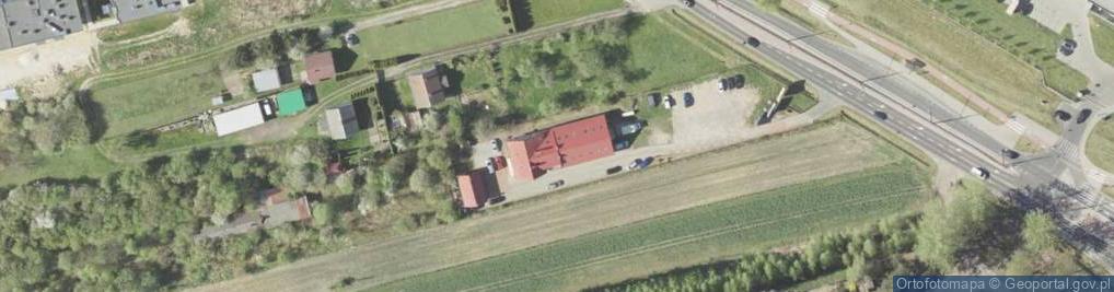 Zdjęcie satelitarne Droga Męczenników Majdanka ul.
