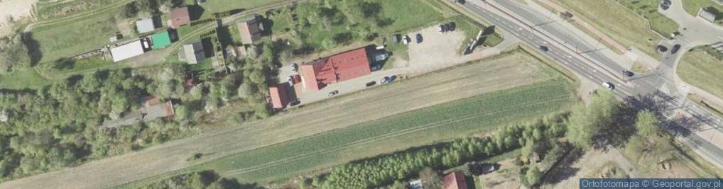 Zdjęcie satelitarne Droga Męczenników Majdanka ul.