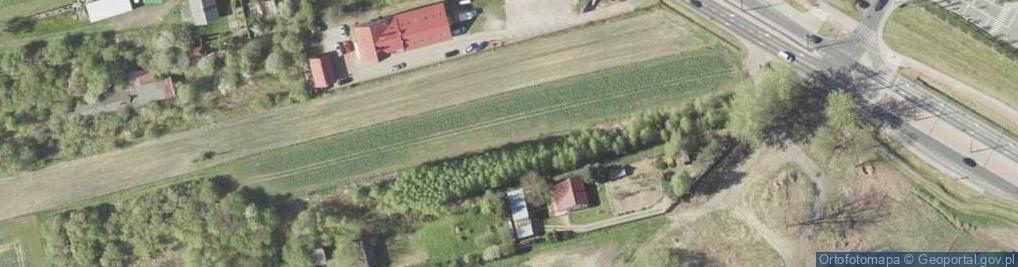 Zdjęcie satelitarne Droga Męczenników Majdanka ul.