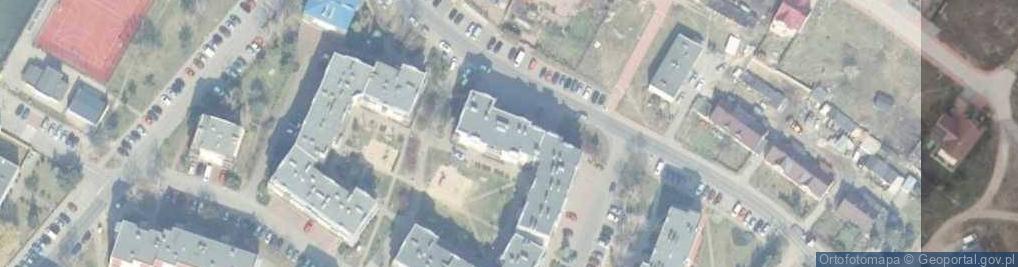 Zdjęcie satelitarne Droga Leśna ul.