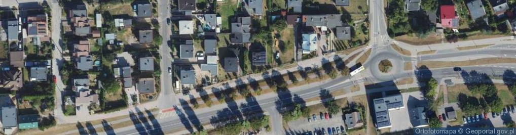 Zdjęcie satelitarne Droga Nowowiejska ul.