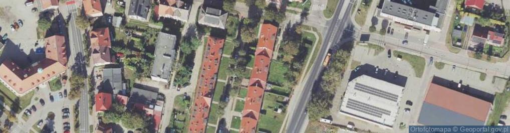 Zdjęcie satelitarne Drahimska ul.