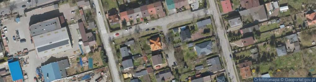 Zdjęcie satelitarne Drewniana ul.