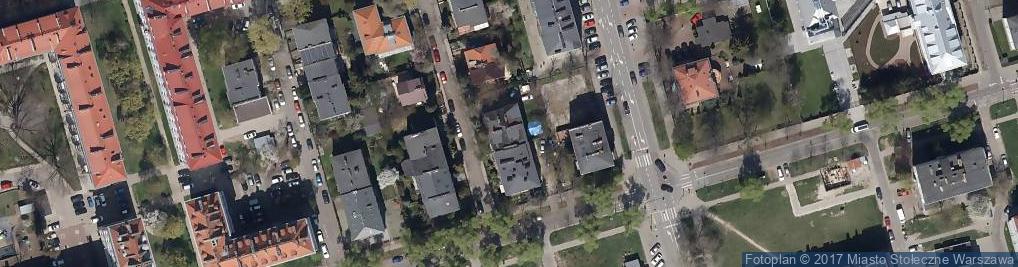 Zdjęcie satelitarne Drużynowa ul.
