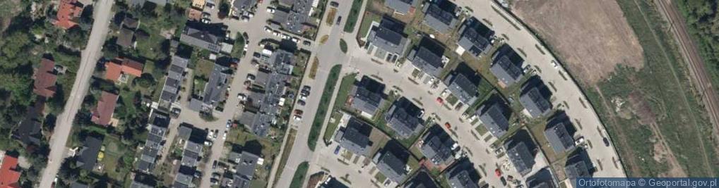 Zdjęcie satelitarne Drezynowa ul.
